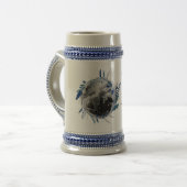 PHOTO 結婚's Anniversary Gift - モダントレンディー ビールジョッキ (正面左)