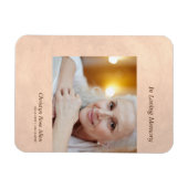 Photo 親愛 One Rememberメタリフェイクック効果 マグネット (横)