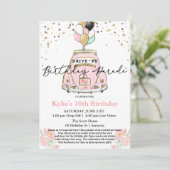 PHOTO – 誕生日パーティーの招待でドライブ 招待状 (スタンド正面)