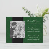 Photo 50th Anniversary Party Invitations for a Gol 招待状 (スタンド正面)