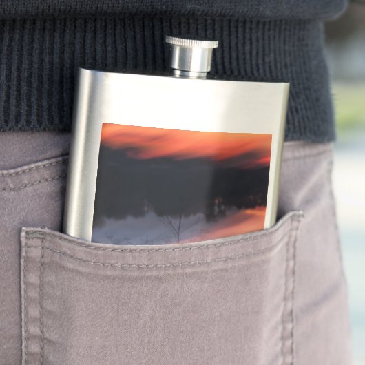 photo abstraite coucher de soleil フラスク (インサイチュ)