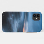 photo abstraite de la baie, bleu Case-Mate iPhoneケース (裏面(横))