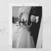 Photo and Details Card for Vellum Invitation 招待状 (正面)