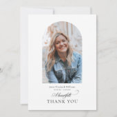 Photo Arch Christian Funeral Thank You サンキューカード (正面)