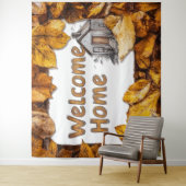 Photo Backdrop Fall Farm Welcome Home Banners タペストリー (インサイチュ)