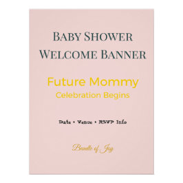 Photo Backdrop Family Gathering Keepsake | Elegant ポスター