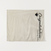 Photo Backdrop for Grad party Faux Drapery タペストリー (正面(横))