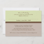 PHOTO BAPTISM招待状:：妄想的1L 招待状 (裏面)