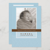 PHOTO BAPTISM招待状:：甘く4Pと言った 招待状 (正面/裏面)