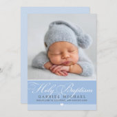 PHOTO BAPTISM招待状::: lovely type 5 招待状 (正面/裏面)