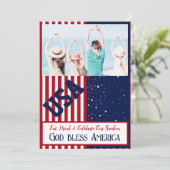 Photo BBQ & Brew USA 7月4日の独立記念日 招待状 (スタンド正面)