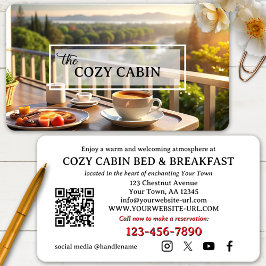 Photo Bed and Breakfast Business Card 名刺