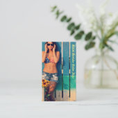 Photo Bikini BaristaドライブスルーUSAフラカスタマイズグ ロイヤリティカード (スタンド正面)