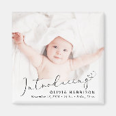 Photo Birthの発表について マグネット (正面)