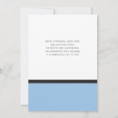 PHOTO BIRTH ANNOUNCEMENT :: made with love 3 案内状 (裏面)