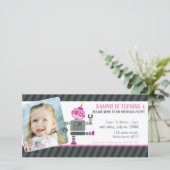 PHOTO BIRTHDAY PARTY招待状:：ロボット踊り5L (スタンド正面)