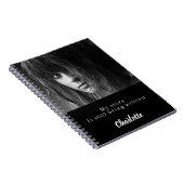 Photo black white quote ノートブック (右側)