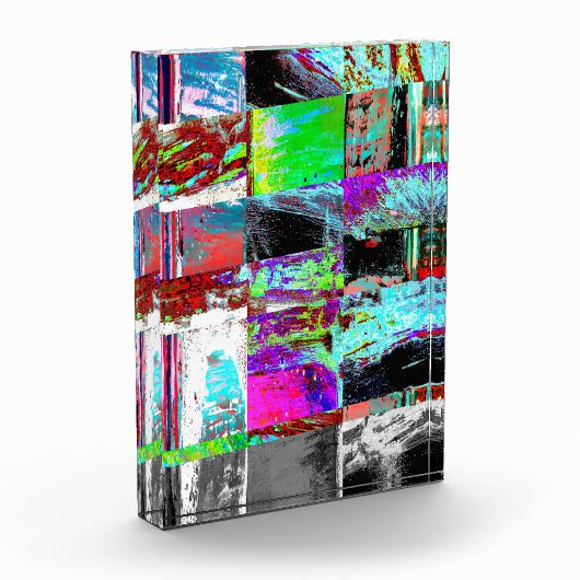 Photo Block – Abstract Grid フォトブロック (左)