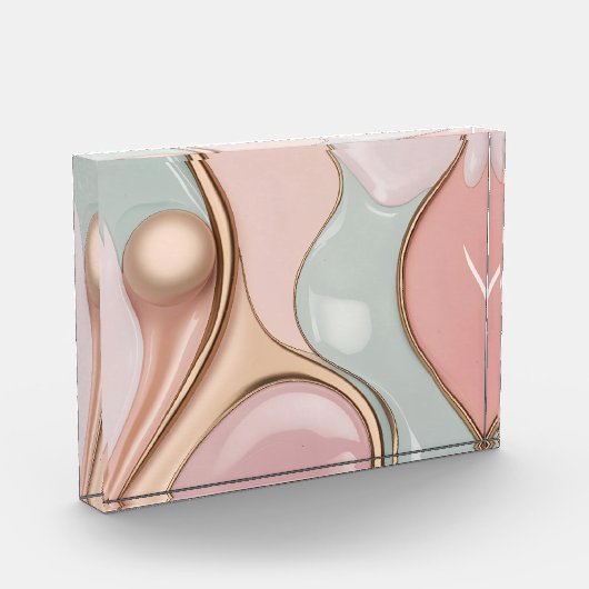 Photo block (horizontal) in stylish graphic フォトブロック (左)