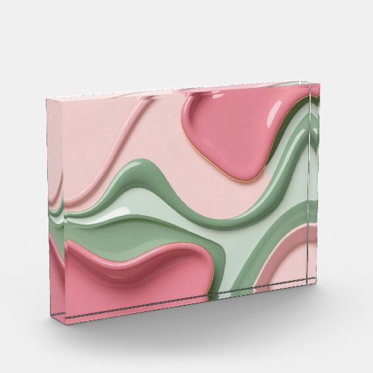 Photo block (horizontal) in stylish graphic フォトブロック (左)