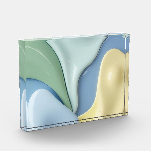 Photo block (horizontal) in stylish graphic フォトブロック (左)