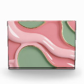 Photo block in stylish abstract graphic フォトブロック (正面)