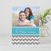 Photo Blue Grey 1st Anniversary Invitation 招待状 (スタンド正面)