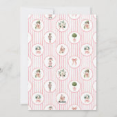 Photo Blush Snowman Christmas シーズンカード (裏面)