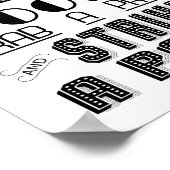 PHOTO BOOTHまたは結婚パーティーのサイン ポスター (角)