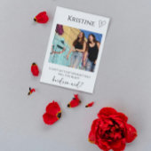 Photo Bridesmaid Proposal Card 招待状