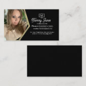 Photo Brokerホームエージェント金ゴールド名刺 名刺 (正面/裏面)