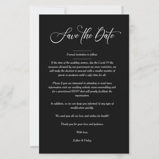 Photo Budget Black White Minimalist Vellum Effect (裏面)