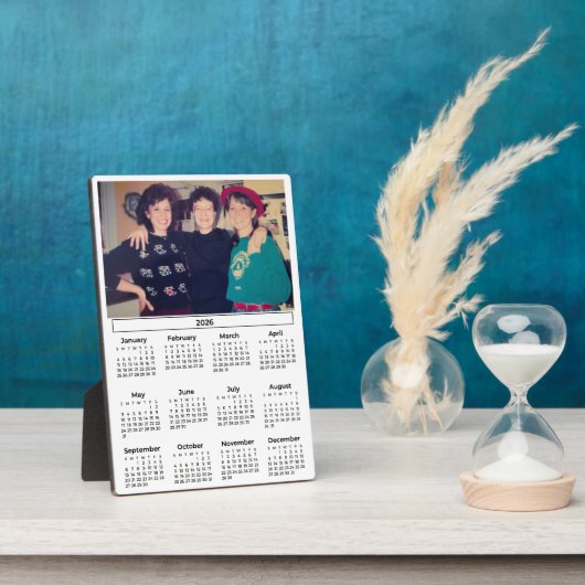 Photo Calendar 2026 Plaque フォトプラーク (側面)