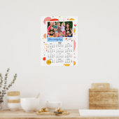 Photo Calendar 2026 Shine Every Day Poster 18x24 ポスター (キッチン)