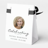 Photo Celebration of Life Funeral Memorial フェイバーボックス (裏面サイド)