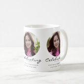 Photo Celebration of Life Memorial Keepsake コーヒーマグカップ (正面右)