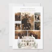 Photo Champagne Manor Family Christmas シーズンカード (正面)