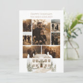 Photo Champagne Manor Family Christmas シーズンカード (スタンド正面)