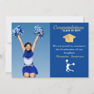 Photo Cheleader Blue金ゴールド院発表 案内状