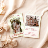 Photo Christmas Cards, Glory to God Religious Card 招待状