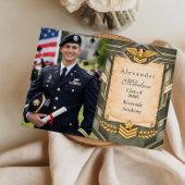 Photo Classic Military Graduation Ceremony 案内状