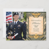 Photo Classic Military Graduation Ceremony 案内状 (正面)