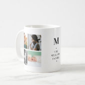 Photo Collageモダンキープサクラム コーヒーマグカップ (正面左)