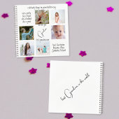 Photo Collageモダン We Love You Grand 最高の Ever ノートブック