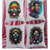 Photo Collage  シャワーカーテン (正面)