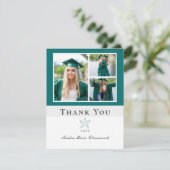 Photo Collage 航海の Green Starfish卒業生 サンキューカード (スタンド正面)