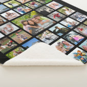 Photo Collage 45の画像(黒いメモリ上) シェルパブランケット (3/4)