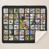 Photo Collage 45の画像(黒いメモリ上) シェルパブランケット (正面(横))