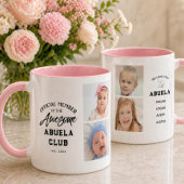 Photo Collage Awesome ABUELA Mug マグカップ