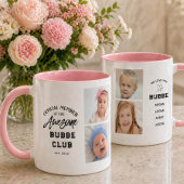 Photo Collage Awesome BUBBE Mug マグカップ